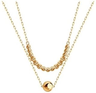 Колье Diamant 51-170-01177-1_45 длина 45 см вес 2.52 г золото, без вставок 