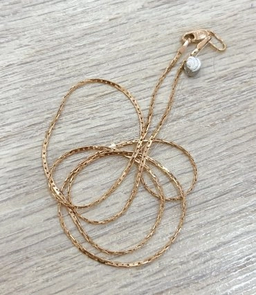 Цепь Золото России 5567644 длина 50 см, вес 3.39 г золото, плетение якорное 