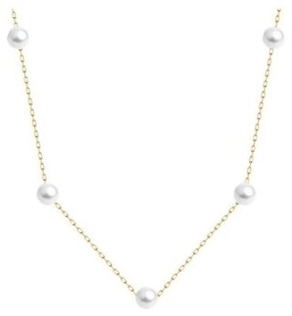 Колье Diamant 51-370-01795-1 длина 50 см вес 3.01 г золото, жемчуг 
