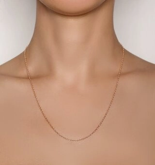 Цепь Бронницкий Ювелир 11025110050 50см 2,59гр. 