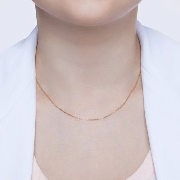 Цепь SOKOLOV 581030354_50 длина 50 см, вес 2.39 г золото, плетение якорное 