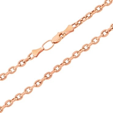 Цепь Талант 321-00-0035-30555 длина 45 см, вес 1.18 г золото, плетение якорное 