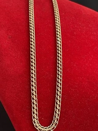 Цепь Золото России 117300296 длина 55 см, вес 8.02 г золото, плетение царь 