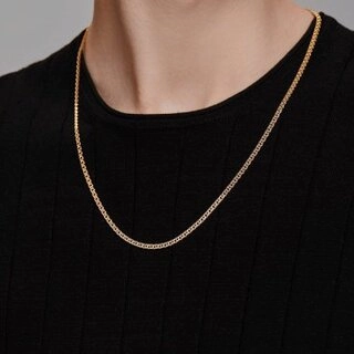 Цепь SOKOLOV 581070502-2 длина 55 см, вес 9.9 г золото, плетение бисмарк 