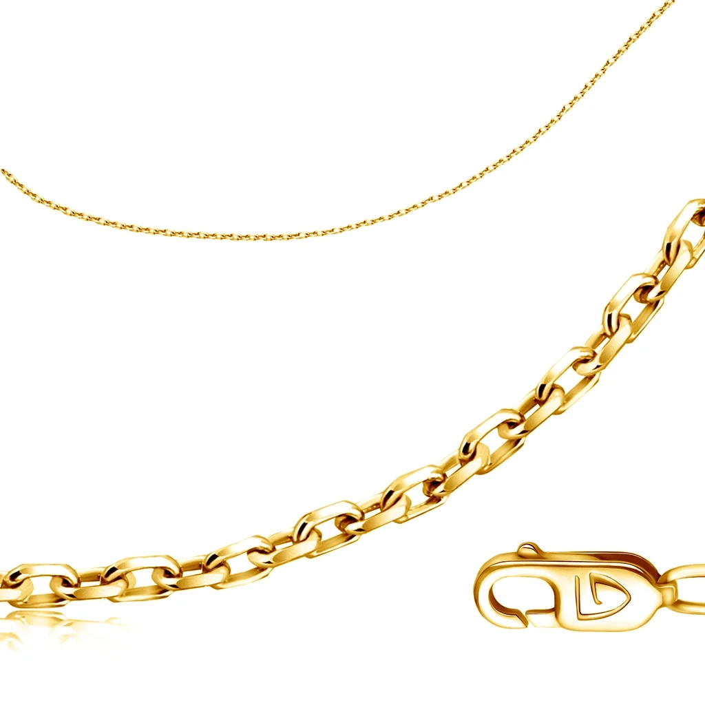 Цепь Бронницкий ювелир 51045141445м 2.77гр  - фото 2