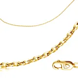 Цепь Бронницкий ювелир 51045141445м 2.77гр  - фото 2