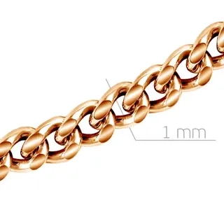 Цепь Бронницкий ювелир 11035010145м 2.39гр 