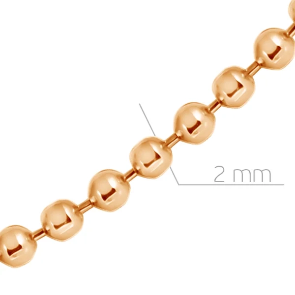 Цепь Бронницкий ювелир 11045233645 3.64гр 