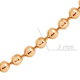 Цепь Бронницкий ювелир 11045233645 3.64гр 