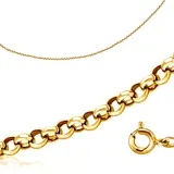 Цепь Бронницкий ювелир 51035340045м 1.57гр  - фото 2