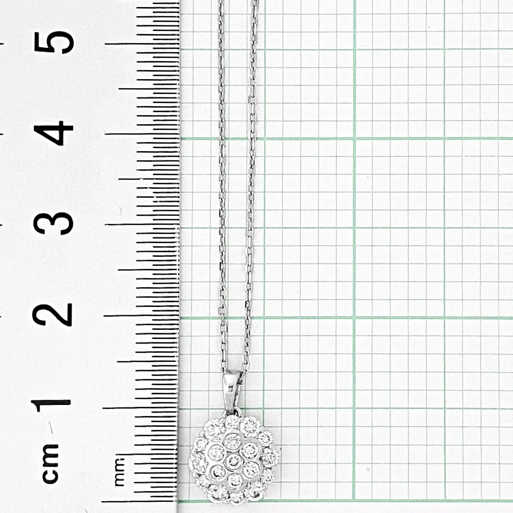 Колье Goldos SDP2127-29W-G 45см 2.7гр 