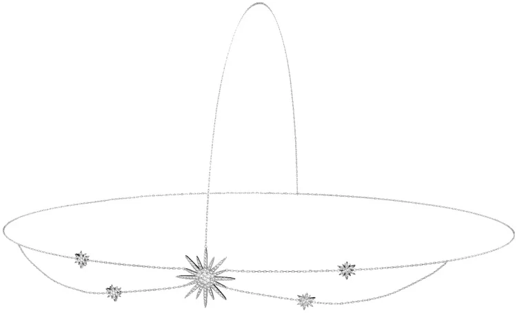 Колье Djula 1024 djula 45см 6,80гр 0,45ct.