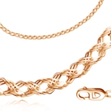 Цепь Бронницкий Ювелир 11050370155 55см 9,96гр.  - фото 2