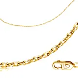 Цепь Бронницкий Ювелир 51045141445 45см 2,73гр.  - фото 2