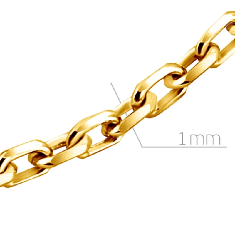 Цепь Бронницкий Ювелир 51045141445 45см 2,73гр. 