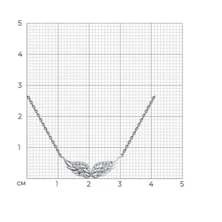 Колье Sokolov A1070361 45см  - фото 4