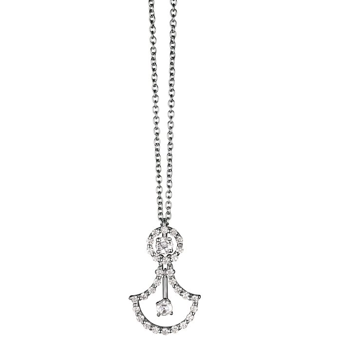 Колье Damiani 14039 д 45см 7гр 0,56ct. 