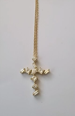 Колье Damiani 14292 4.1гр 0.91 crt 