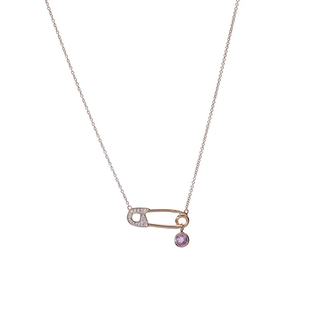 Колье As 2657 45см 2,20гр 0,04ct. 