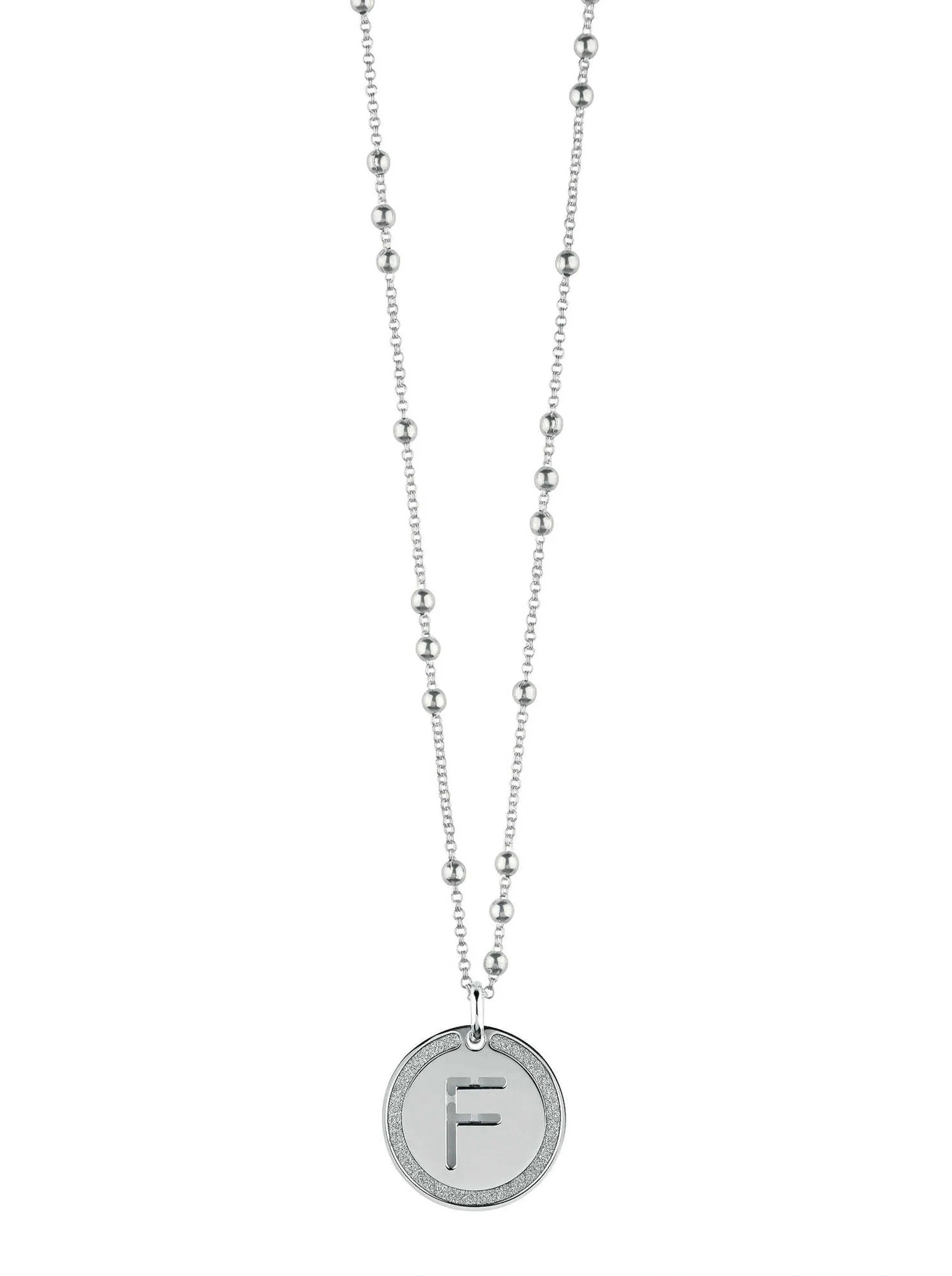 Колье Constella Bliss Буква F 1506 45см 27.крт.