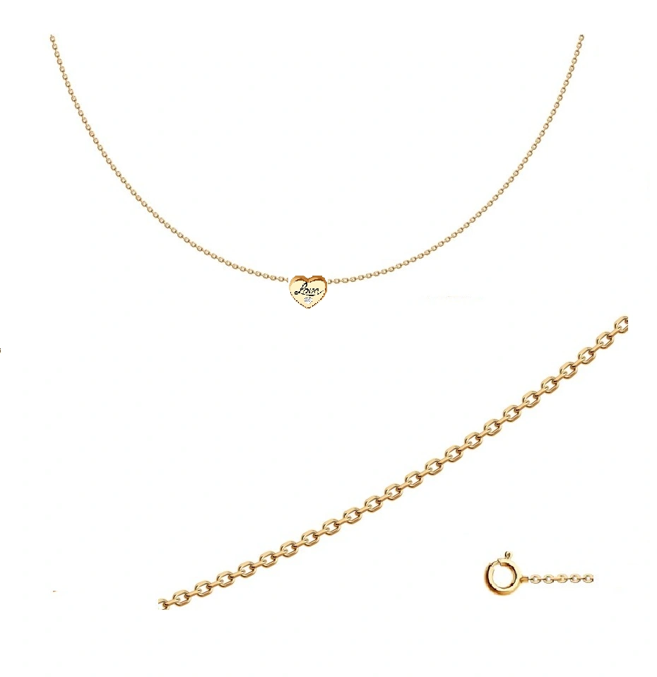 Sokolov алқасы Diamant A51-230-01327-1 50см 2.99гр.