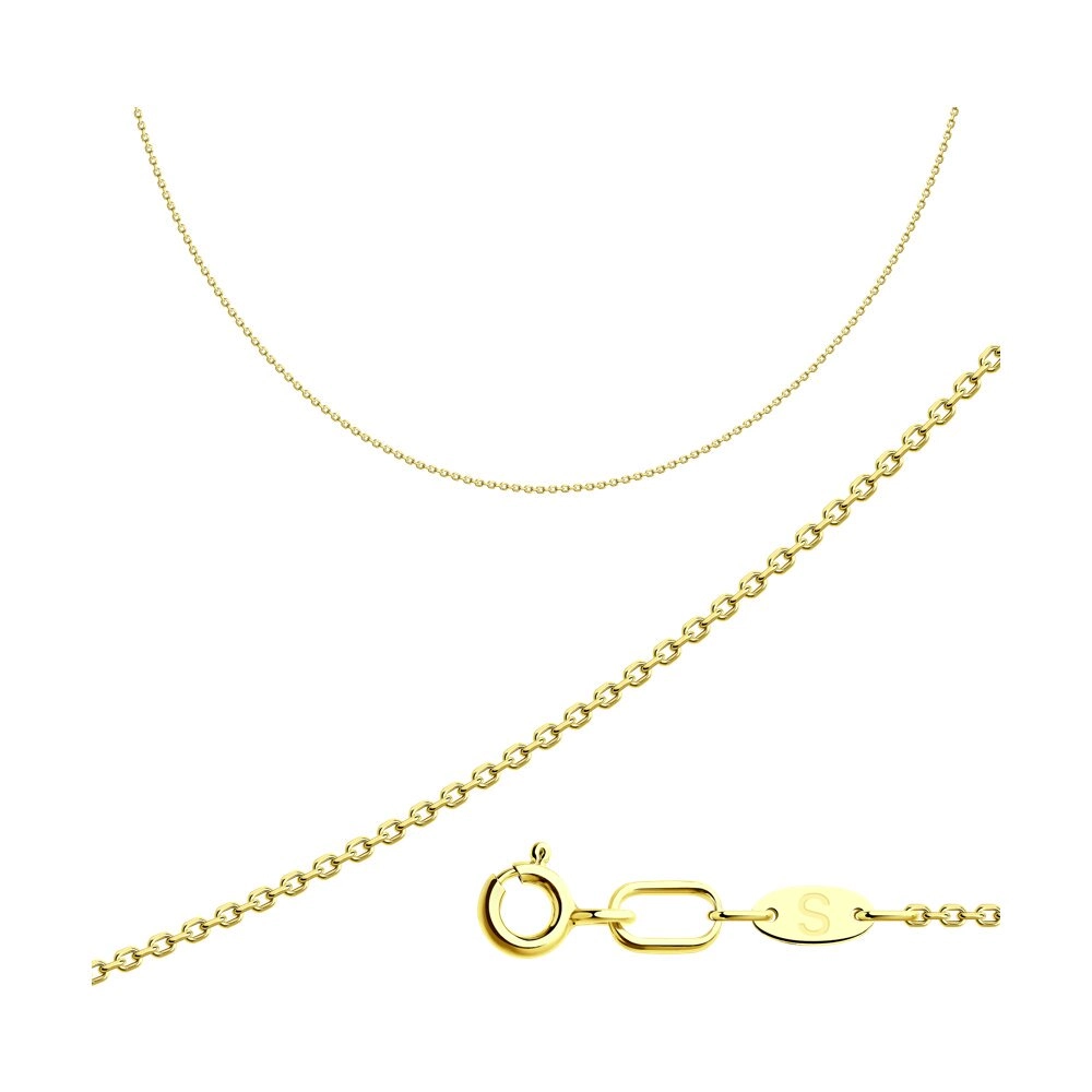 Цепочка Sokolov 581030304-2 50см 1.43гр 