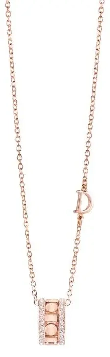 Колье Damiani 15667 д 45см 5,7гр 0,186ct. 