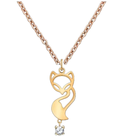 Колье Атолл 50184_50 Лиса 50см 2,92гр  - фото 3