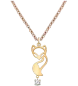 Колье Атолл 50184_50 Лиса 50см 2,92гр  - фото 3