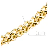 Цепь Бронницкий Ювелир 51030210050 50см 3,39гр. 