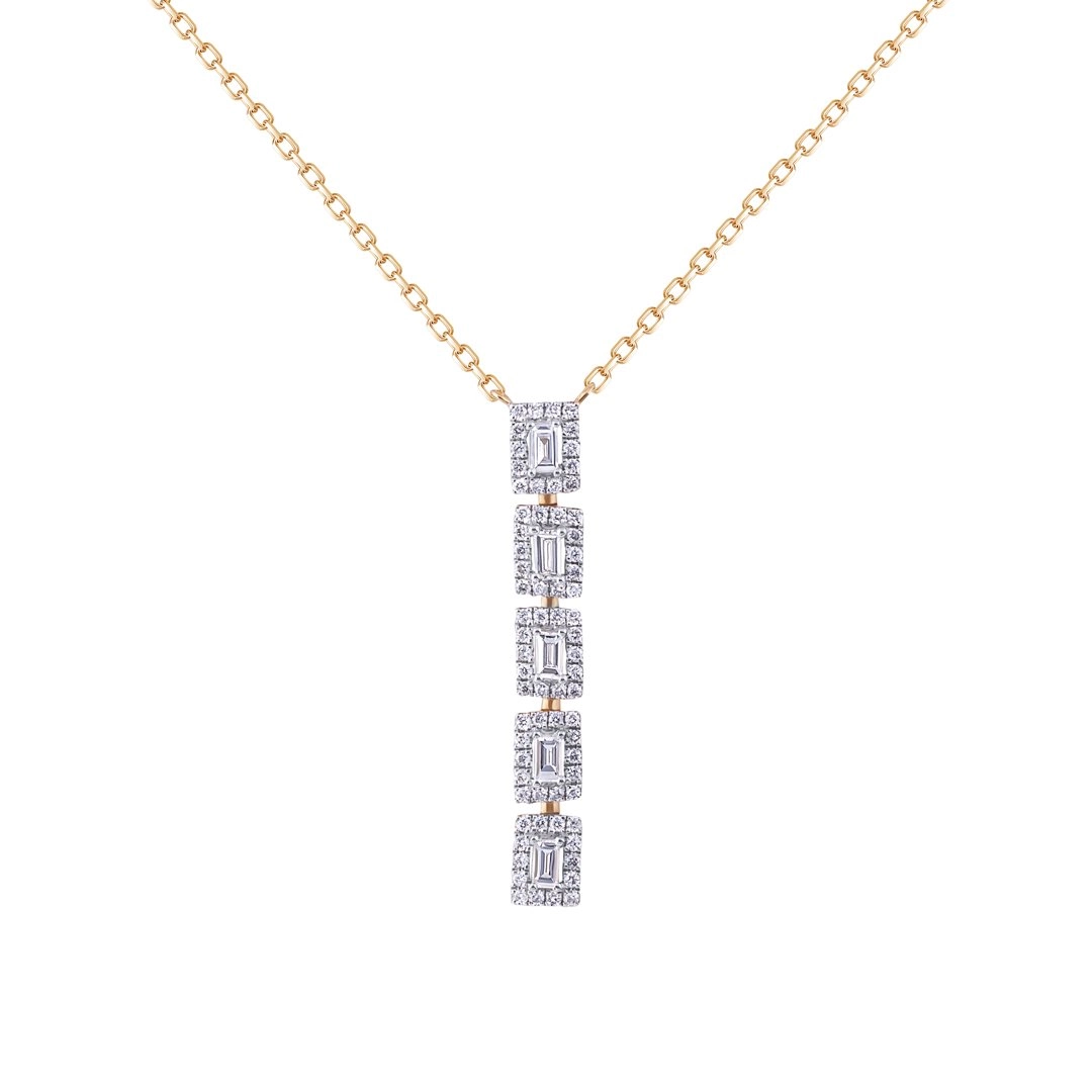 Колье Favory N01197116 45см 4,47гр 0,49ct. 