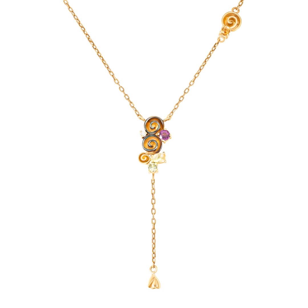 Колье Roberto Bravo N01123867 AS 45см 6,33гр 0,03ct 0,10ct 0,20ct. 