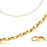 Цепь Бронницкий Ювелир 51035141750 50см 2,35гр.  - фото 2