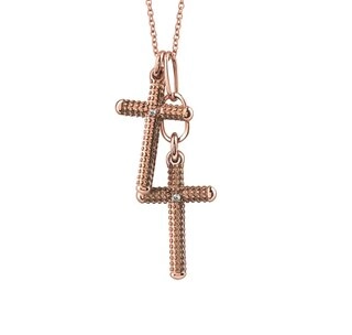 Колье Damiani 17771 3,2гр 0,008 crt 