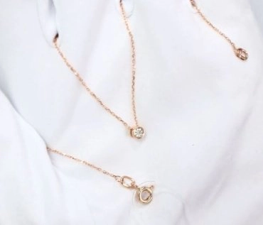 Колье Diamant 51-270-01080-1 длина 42 см вес 1.14 г золото, бриллиант 