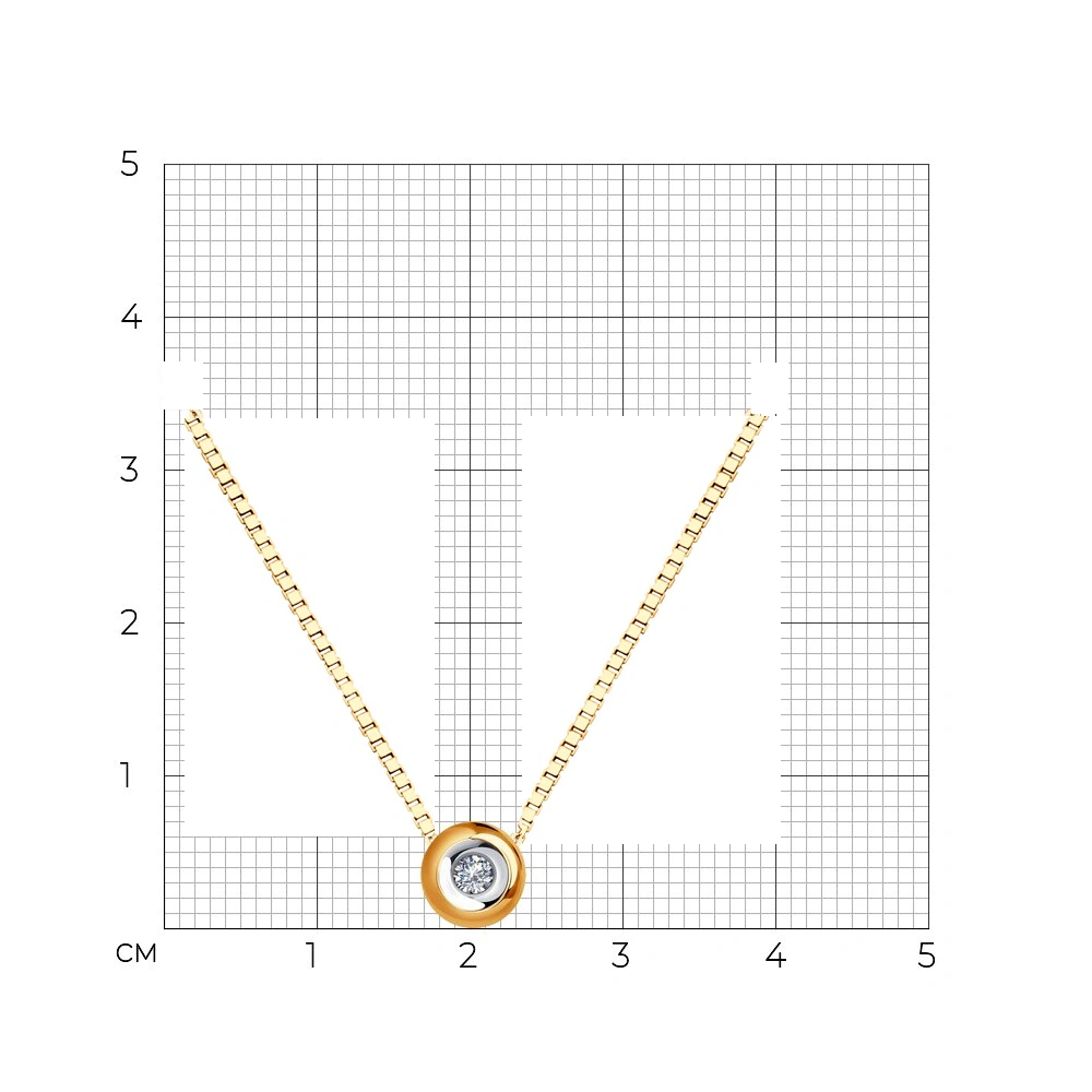 Sokolov алқасы A1070046 45см 2.48гр. - фото 2
