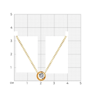 Sokolov алқасы A1070046 45см 2.48гр. - фото 2
