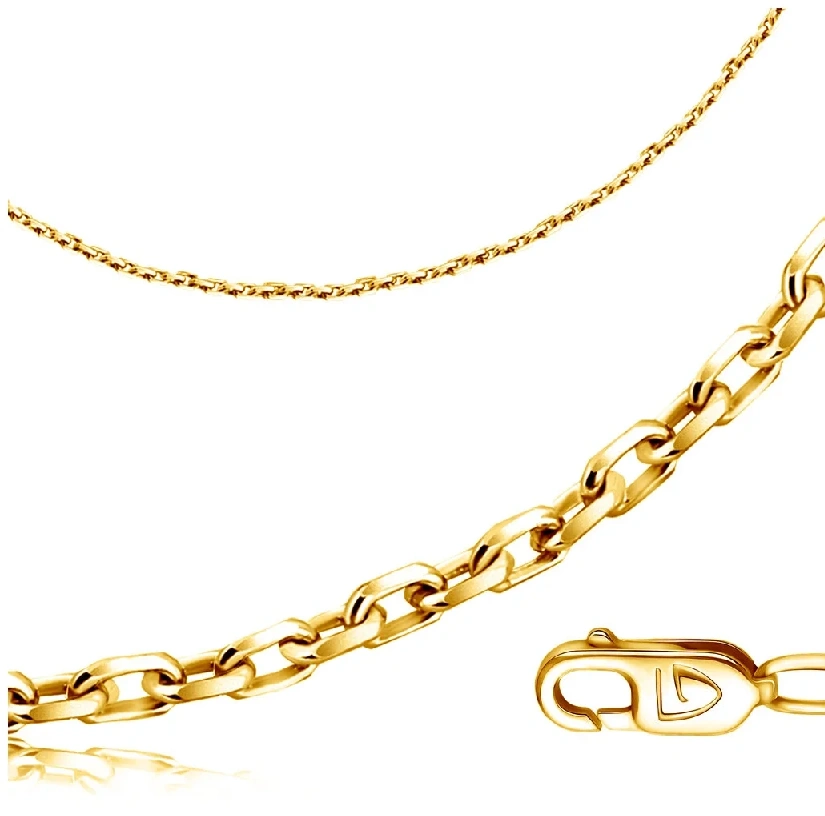 Цепь Бронницкий Ювелир 51045141145 45см 3,15гр.  - фото 2