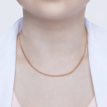 Цепь SOKOLOV 582020502-55-3.7 длина 55 см, вес 3.7 г золото, плетение нонна 