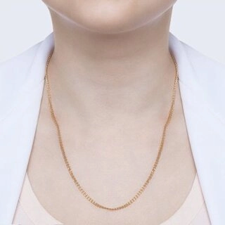 Цепь SOKOLOV 581020402_50 длина 50 см, вес 4.57 г золото, плетение нонна 