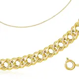 Цепь Бронницкий Ювелир 51025050150 50см 2,1гр.  - фото 2