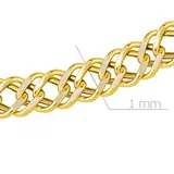 Цепь Бронницкий Ювелир 51025050150 50см 2,1гр. 