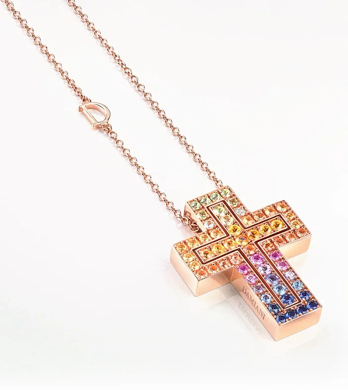 Колье Damiani 15804 д 45см 11,7гр 0,007ct 1,48ct.