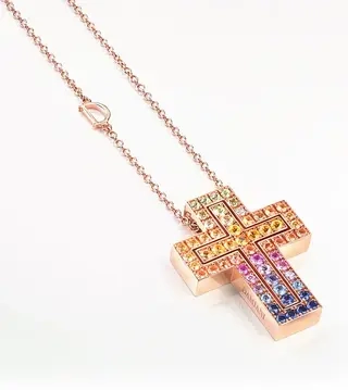 Колье Damiani 15804 д 45см 11,7гр 0,007ct 1,48ct.