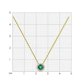 Колье Sokolov 3070004-2_50 50см 2.72гр - фото 3