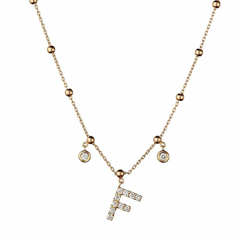 Колье Crivelli 6212 crv 45см 4,8гр 0,31ct.