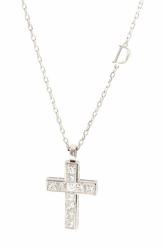 Колье Damiani 12042 д 45см 5,3гр 1,1ct.