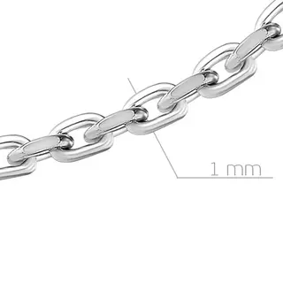 Цепь Бронницкий Ювелир 61030141440 40см 1,49гр.