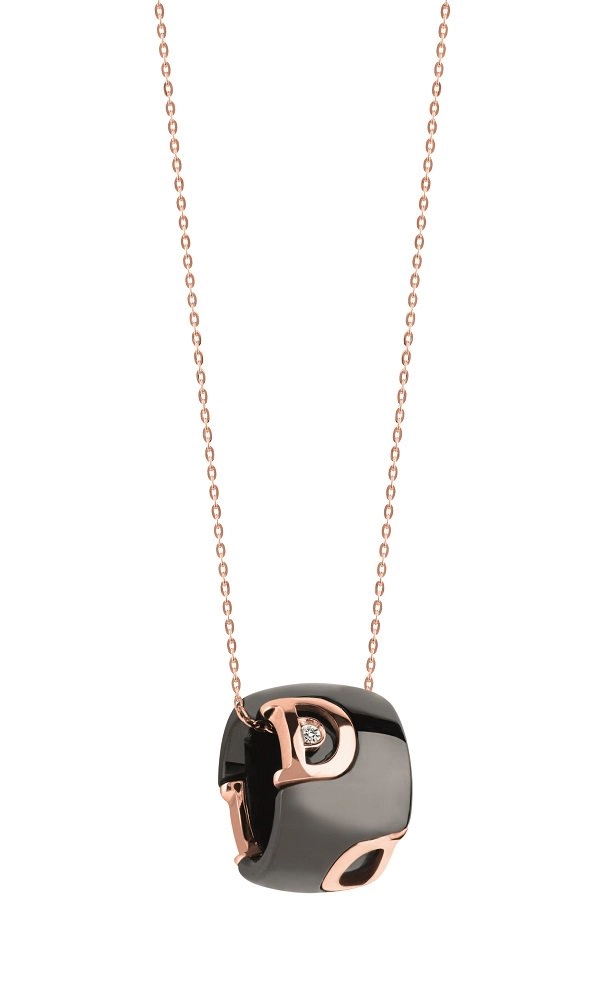 Колье Damiani 12015 д 45см 3,5гр 3,6гр 0,01ct.