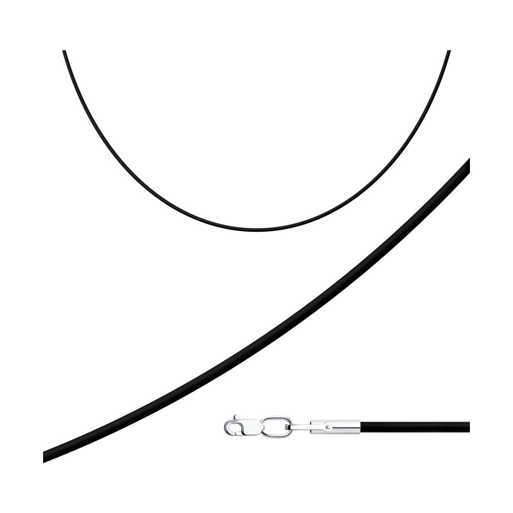 Шнурок Sokolov 94080001 60см 1,14гр.